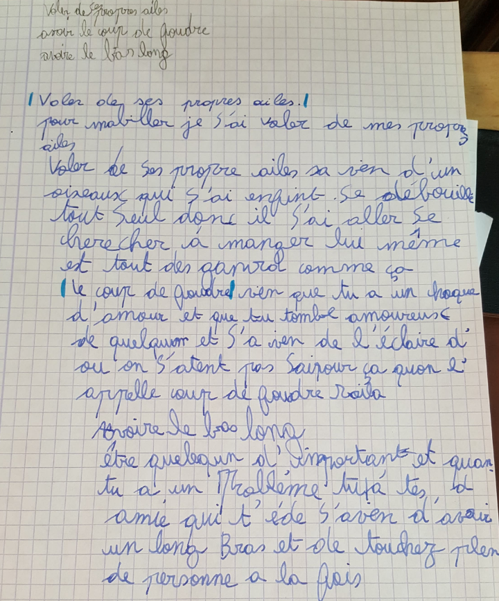 Retours du jour