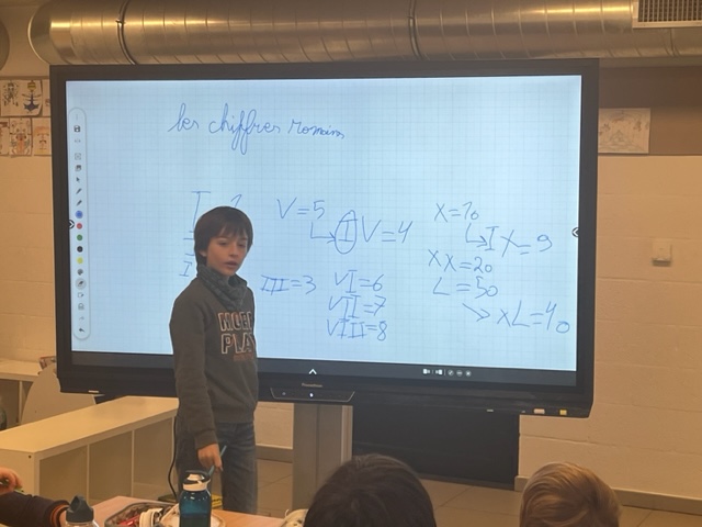 Les chiffres romains de Gaspard