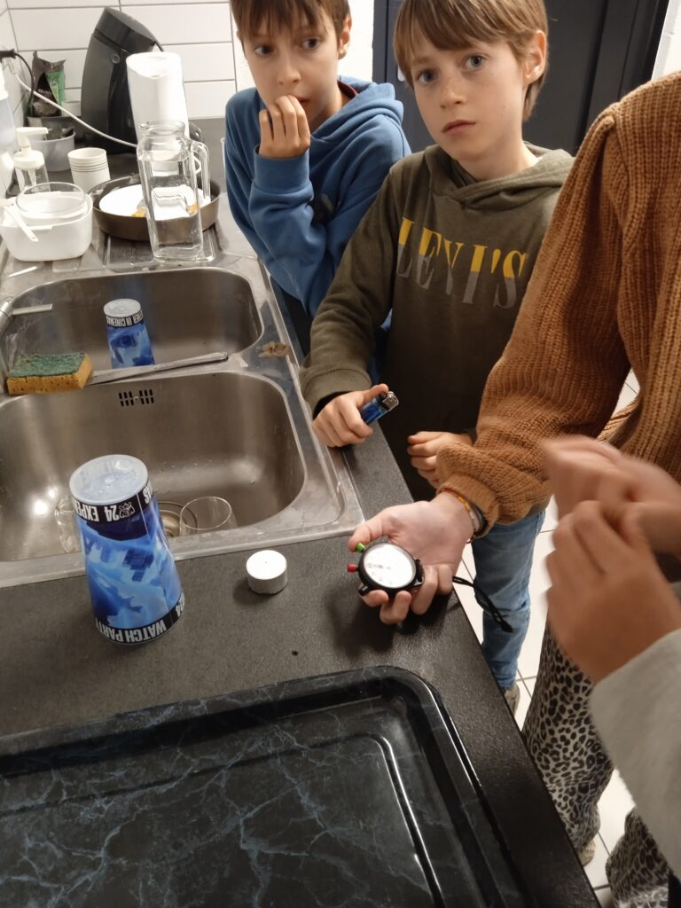 Des bougies à l&rsquo;école…
